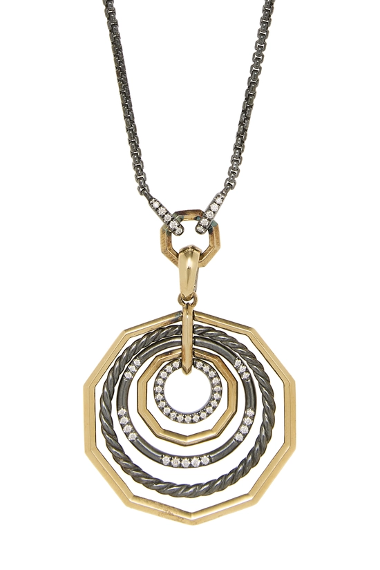 Multicolor Stax Pendant Necklace Medium, , large image number 1