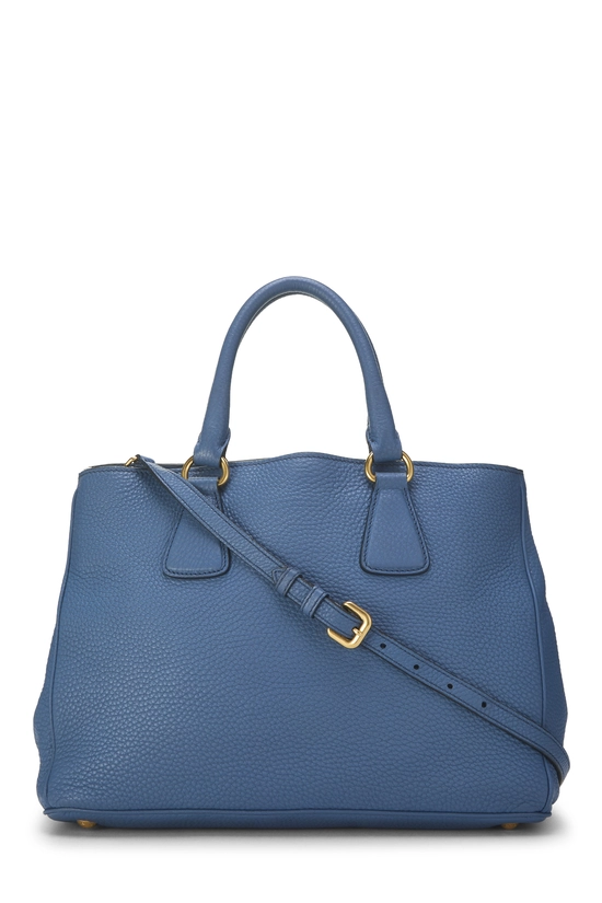 Blue Vitello Daino Convertible Tote Medium, , large image number 3