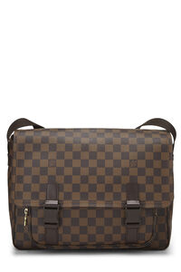 Louis Vuitton Damier Ebene Brooklyn MM QJB07XDM0A083 | WGACA 