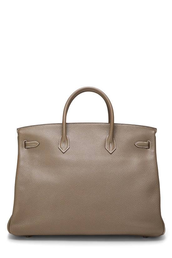 Etoupe Togo Birkin 40, , large image number 3