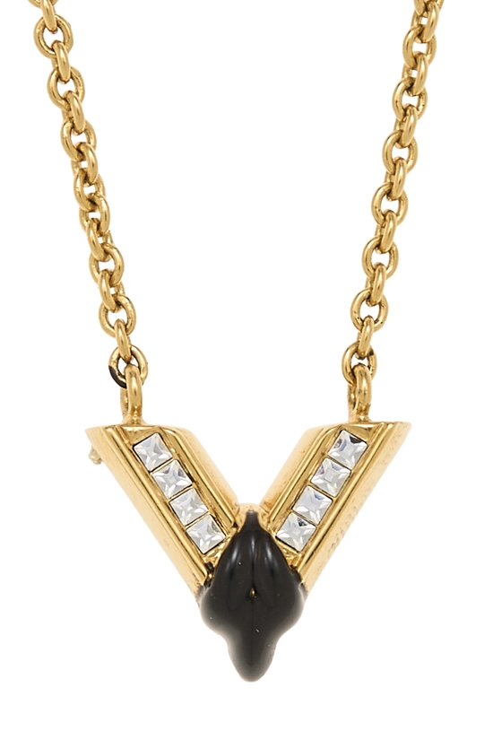 Gold The Great Essential V Necklace, , large image number 1