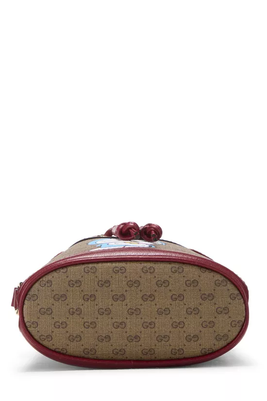 Doraemon x Gucci Coated Canvas Bucket Bag Mini, , large image number 4