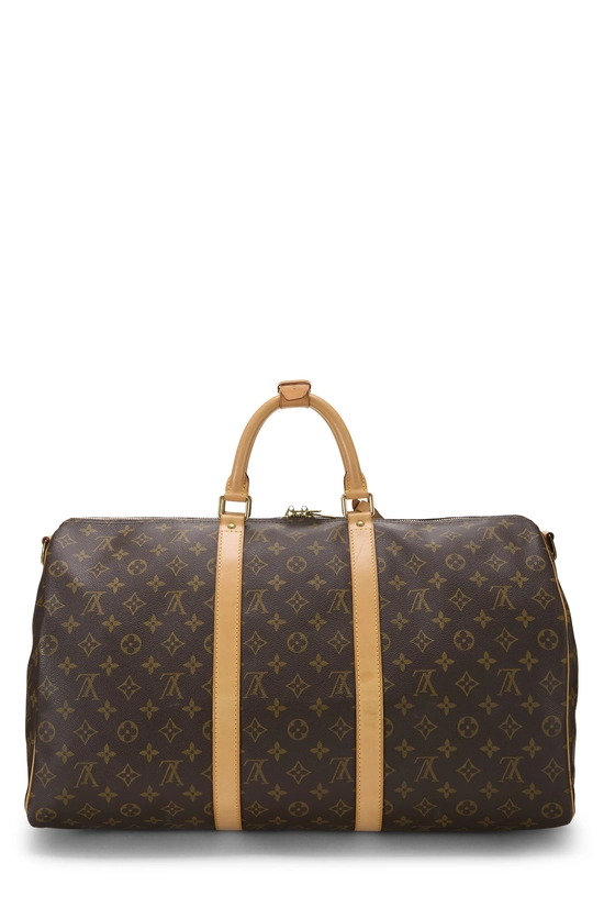 Monogram Canvas Keepall Bandouliere 50, , large image number 3