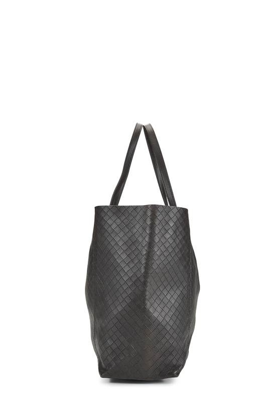Brown Intrecciato Mirage Tote, , large image number 2