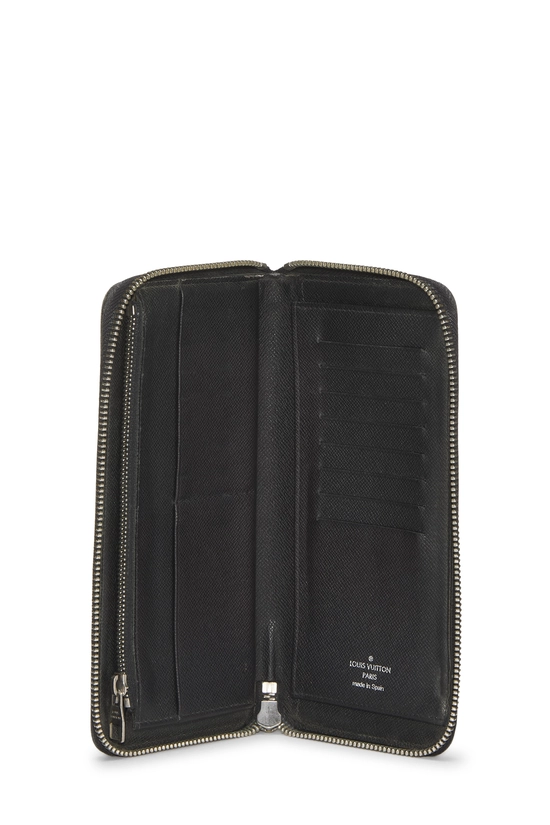 Pre-Owned Damier Graphite Zippy Vertical Wallet QJACBDQCKB015