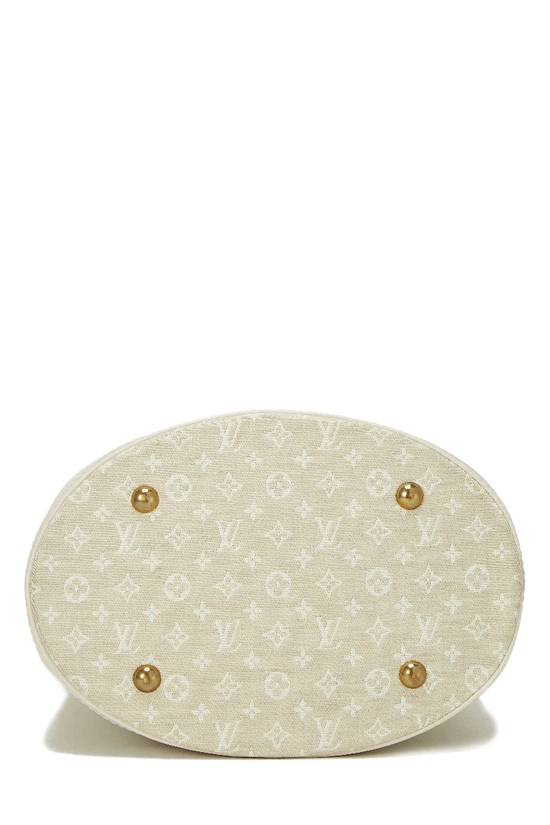 Beige Monogram Mini Lin Bucket PM, , large image number 4