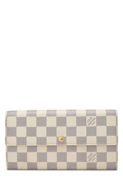 Damier Azur Sarah Continental Wallet