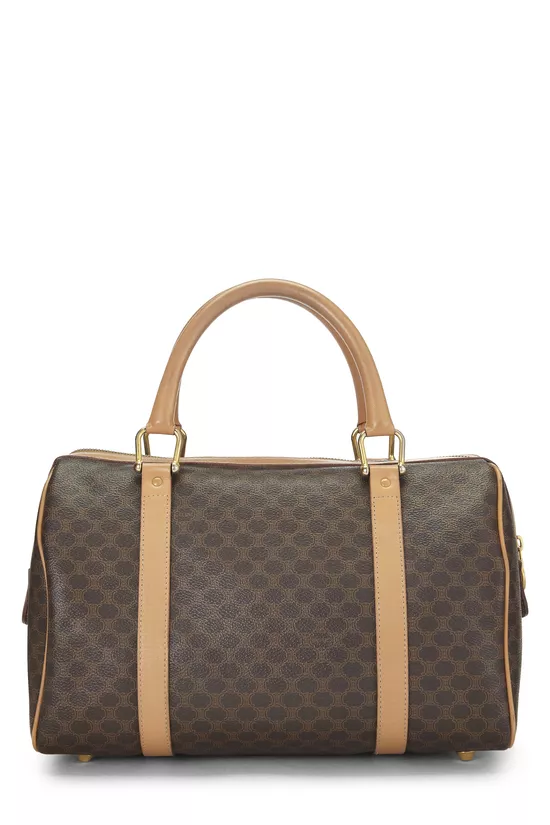 Brown Coated Canvas Macadam Handbag, , large image number 3