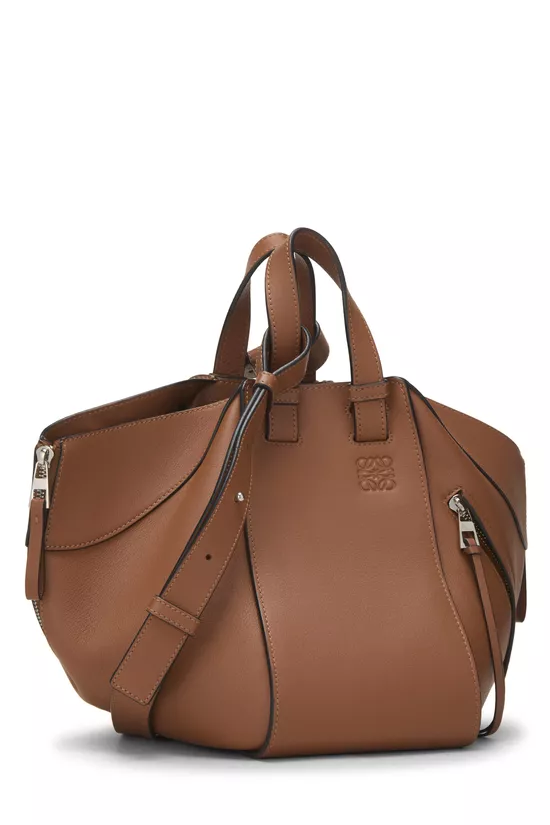 Brown Calfskin Hammock Bag Small, , large image number 1