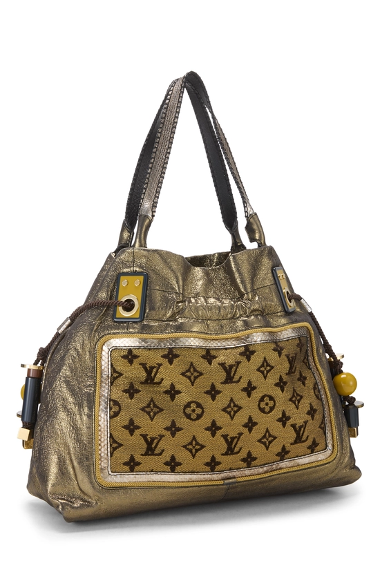 Gold Leather Lurex Sunbird, , large image number 1