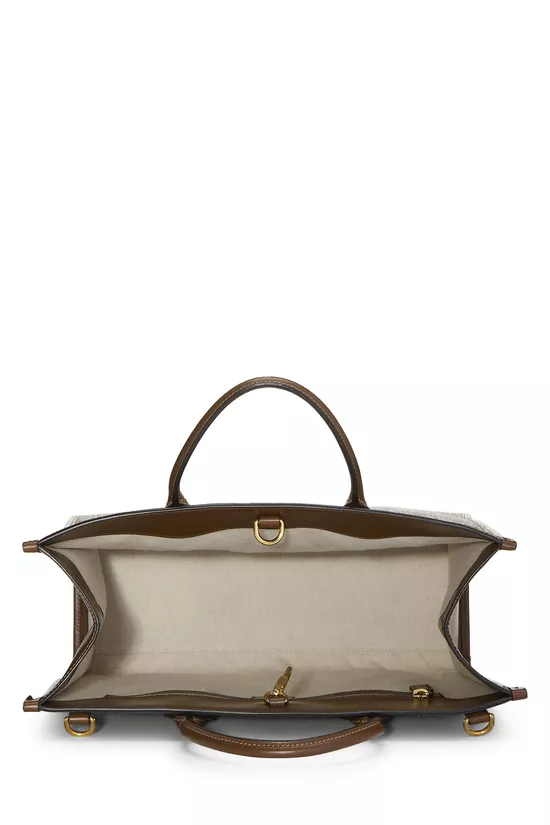 Original GG Supreme Canvas Interlocking Tote Medium, , large image number 5