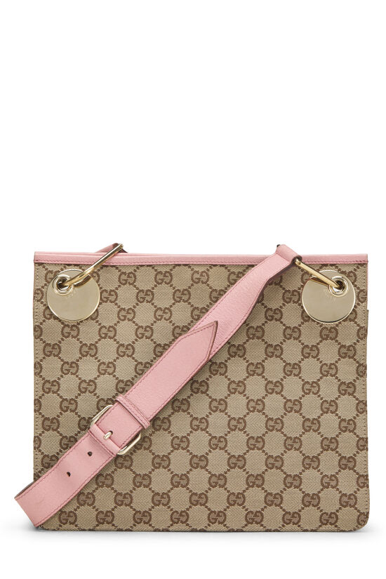 Pink Original GG Canvas Eclipse Messenger, , large image number 3