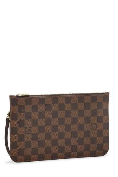 Damier Ebene Neverfull Pouch, , large