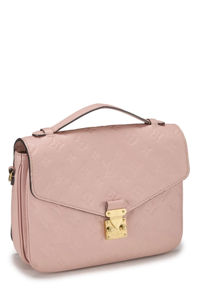 Louis Vuitton Pink Monogram Empreinte Pochette Metis — photo 2