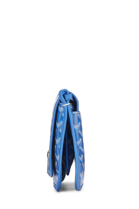 Blue Goyardine Coated Canvas Plumet Crossbody Bag, , large image number 4
