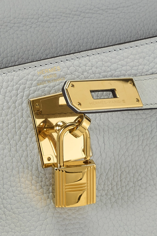 Blue Pale Togo Kelly Retourne 28, , large image number 7