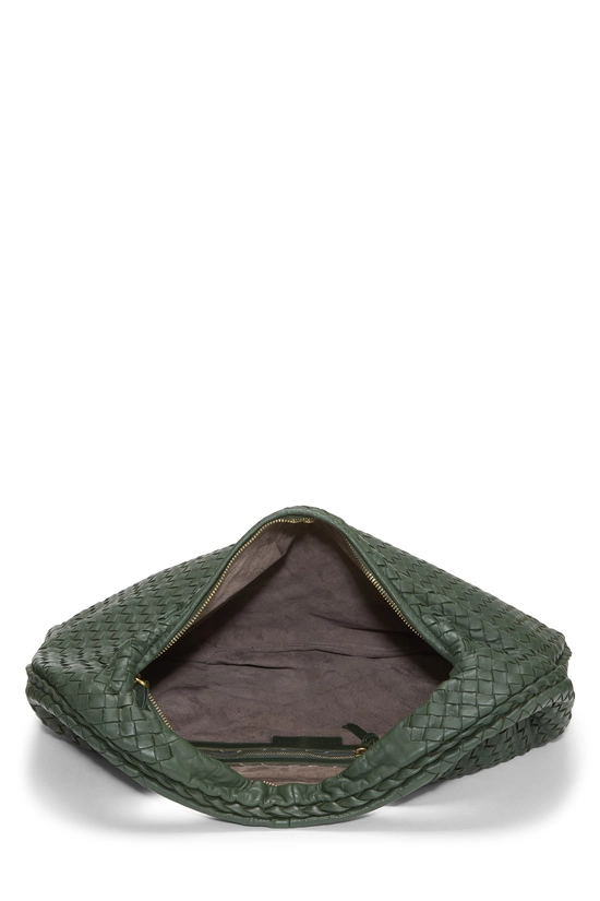 Green Intrecciato Veneta Hobo Large, , large image number 5