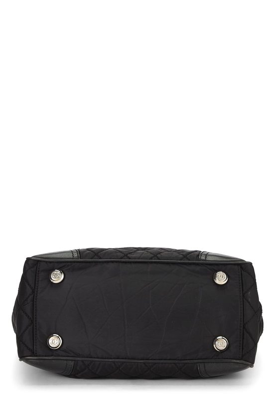 Black Nylon Paris-New York Tote, , large image number 4