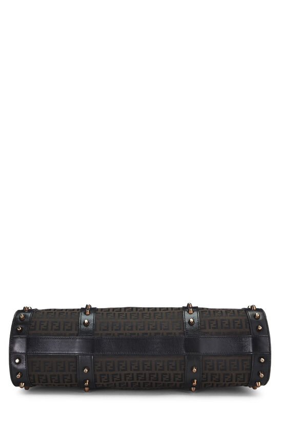 Black Zucchino Studded Hand Bag, , large image number 5