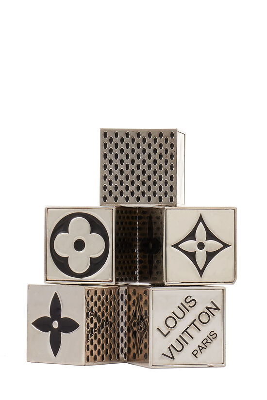 Silver & Enamel Dice Game, , large image number 1