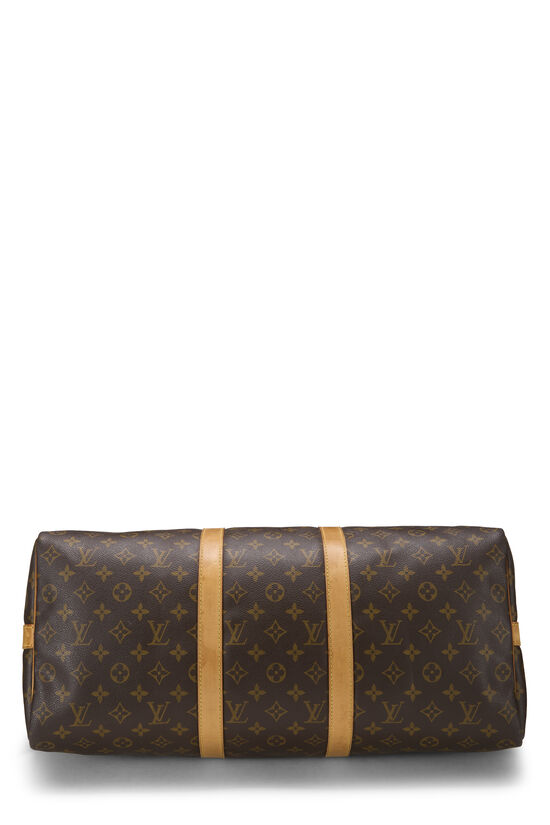 Monogram Canvas Keepall Bandouliere 50, , large image number 4