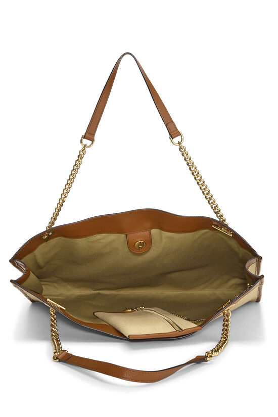 Brown Canvas Rajah Tote Large, , large image number 5