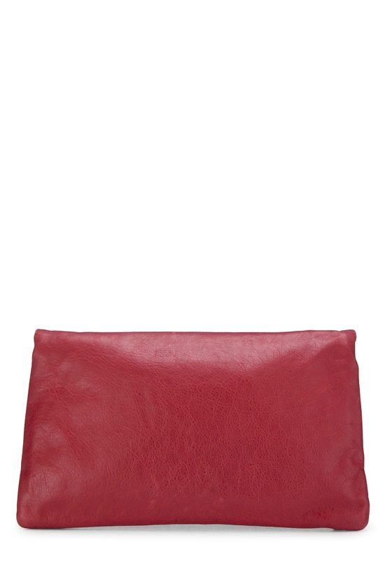 Red Agneau Giant 21 Envelope Clutch, , large image number 3