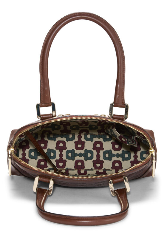 Brown Guccissima Handbag, , large image number 5