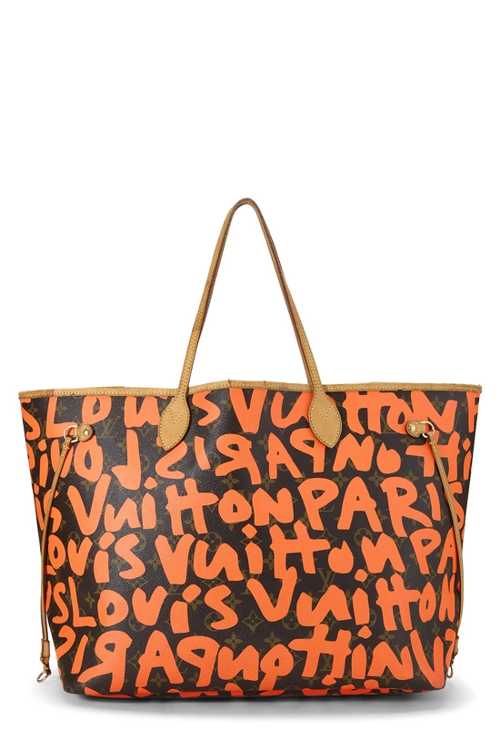 Pre-Owned Stephen Sprouse x Louis Vuitton Orange Graffiti