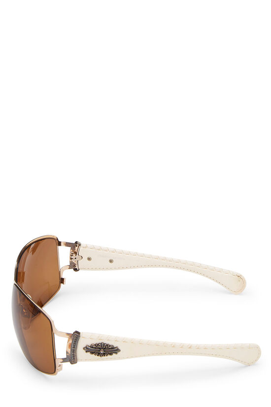 White Metal Poon I Sunglasses, , large image number 3