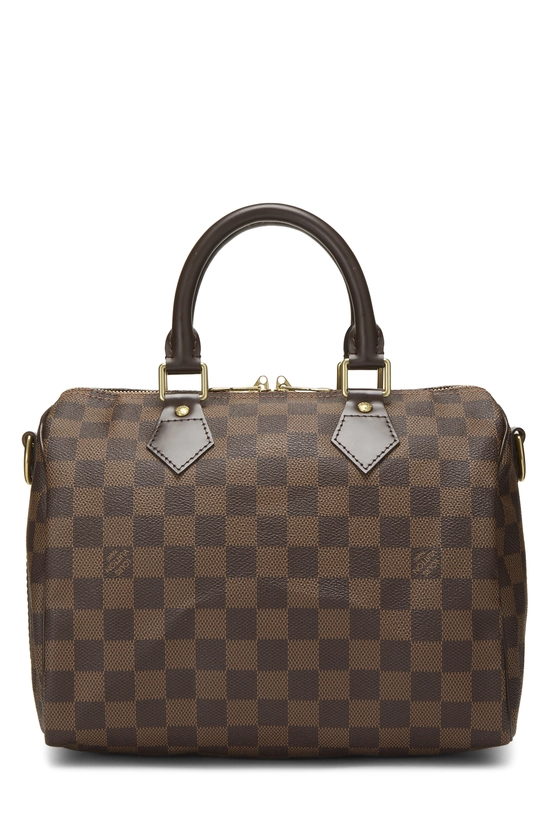 Damier Ebene Speedy Bandouliere 25, , large image number 0