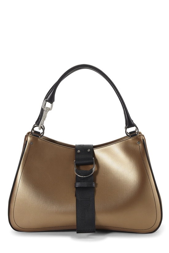 Brown Canvas Hardcore Shoulder Bag, , large image number 0
