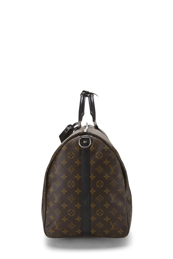Monogram Macassar Keepall Bandouliere 50, , large image number 2