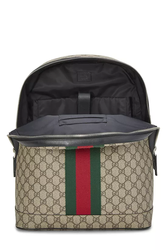 Original GG Supreme Canvas Web Backpack Medium, , large image number 5