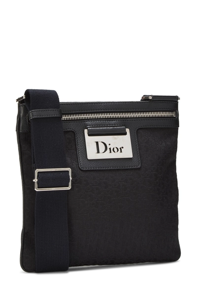 Christian Dior Black Trotter Canvas Street Chic Crossbody Bag — photo 2
