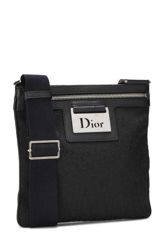 Black Trotter Canvas Street Chic Crossbody Bag, , large image number 1