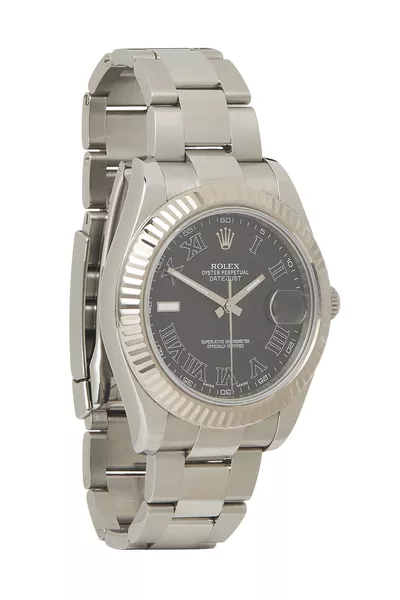 Black Roman Numeral Dial Datejust 116334 41mm