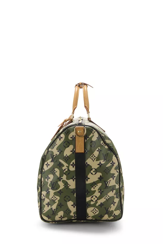 Takashi Murakami x Louis Vuitton Monogramouflage Keepall Bandouliere 55, , large image number 2