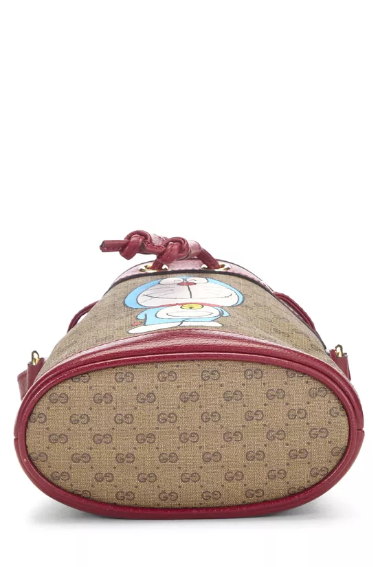 Doraemon x Gucci Coated Canvas Bucket Bag Mini, , large image number 4