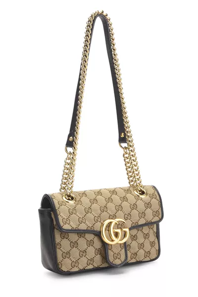 Original GG Canvas Marmont Matelass&eacute; Mini, , large