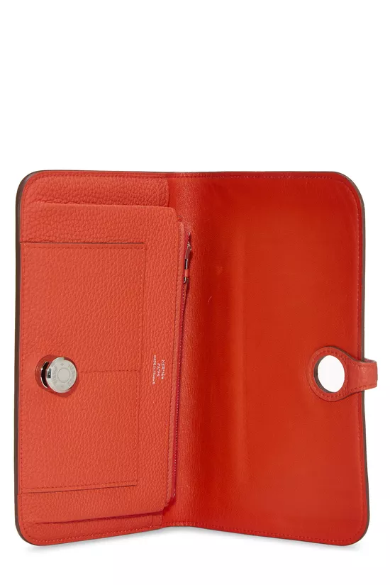 Red Togo Dogon Wallet GM, , large image number 3