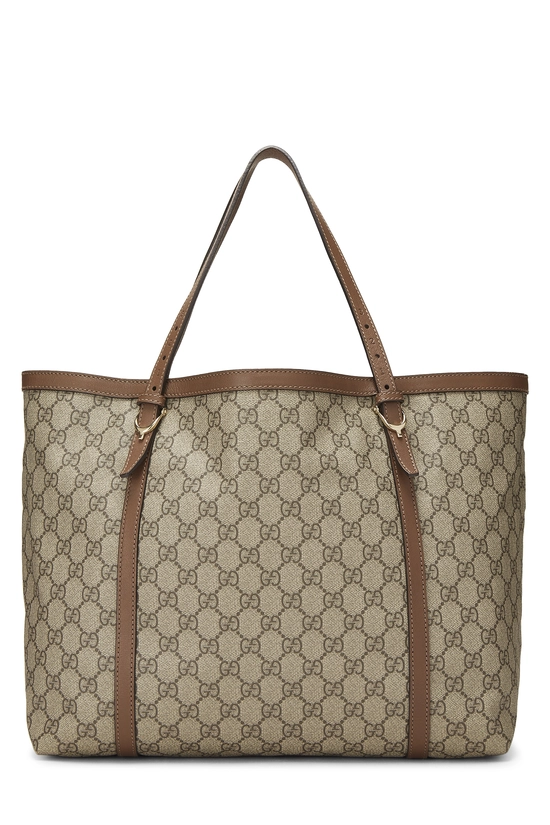 Brown GG Supreme Canvas Nice Tote, , large image number 0