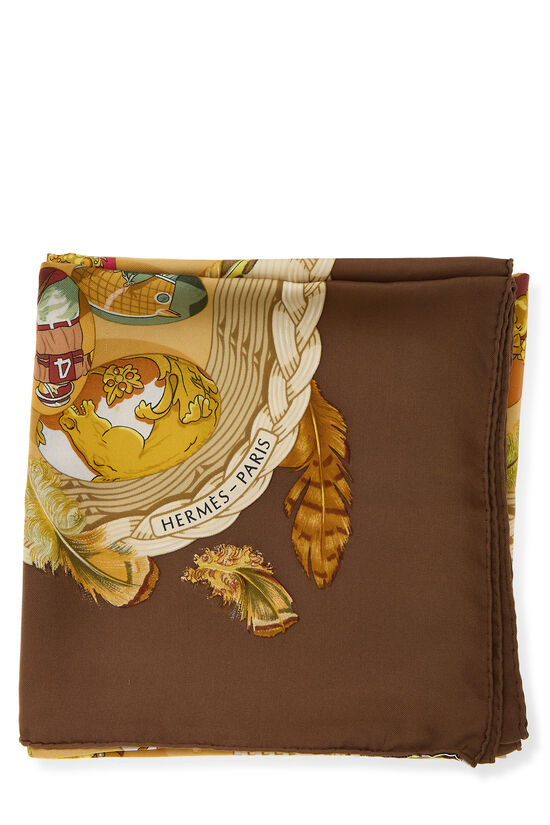 新品] シルク製マントンベージュxオリーブ刺繍・ フリンジオリーブ 