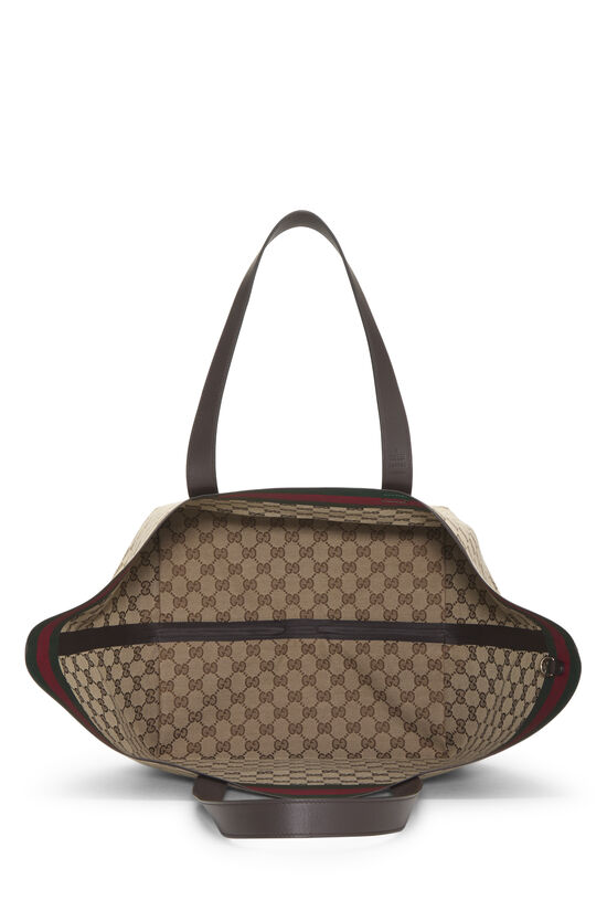 Brown Original GG Canvas Totissima Reversible Tote Medium, , large image number 5