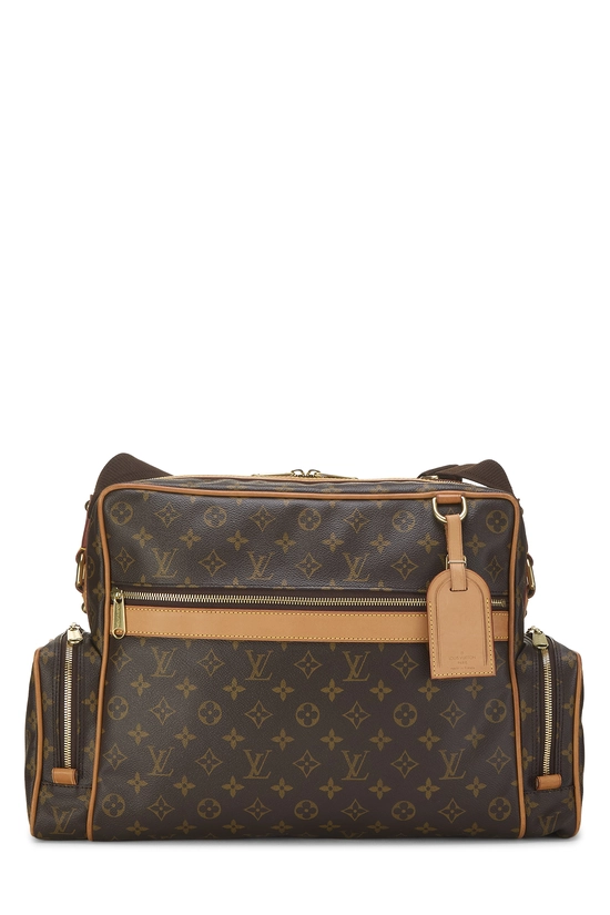 Monogram Canvas Sac Squash Messenger Bag, , large image number 0