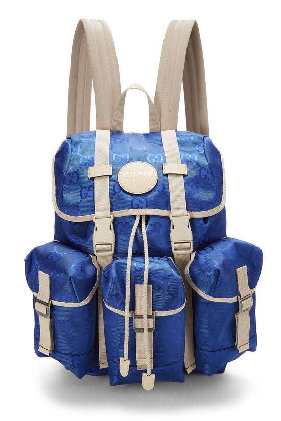 Gucci Blue Nylon Off The Grid Backpack QFB3X321BB003