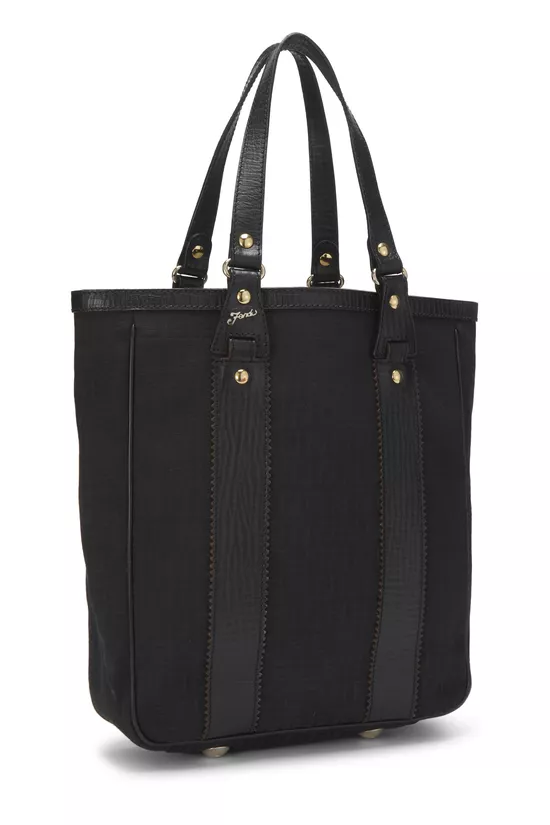 Black Zucchino Canvas Tote Medium, , large image number 1