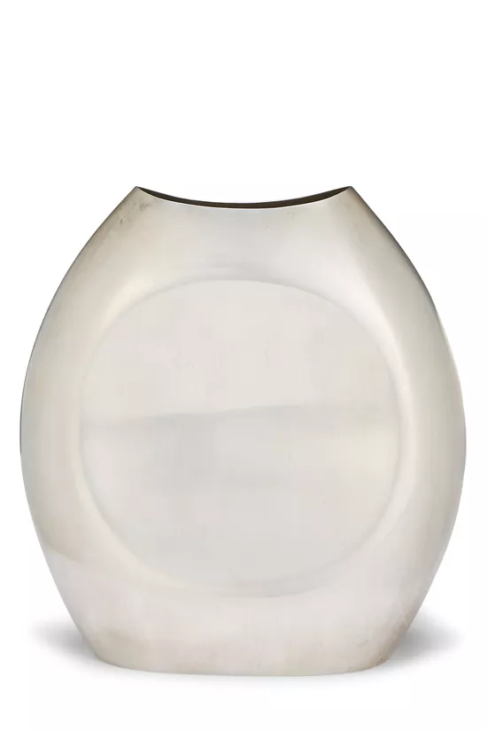 Silver Plated Bean Vase Tall, , large image number 2