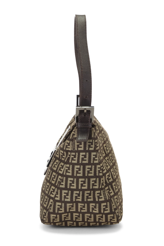 Brown Zucchino Canvas Shoulder Bag, , large image number 2