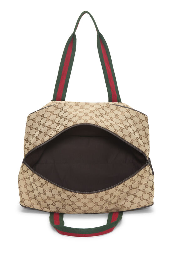 Original GG Canvas Soft Carry On Duffle Large, , large image number 5